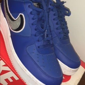 Blue Nike AF1